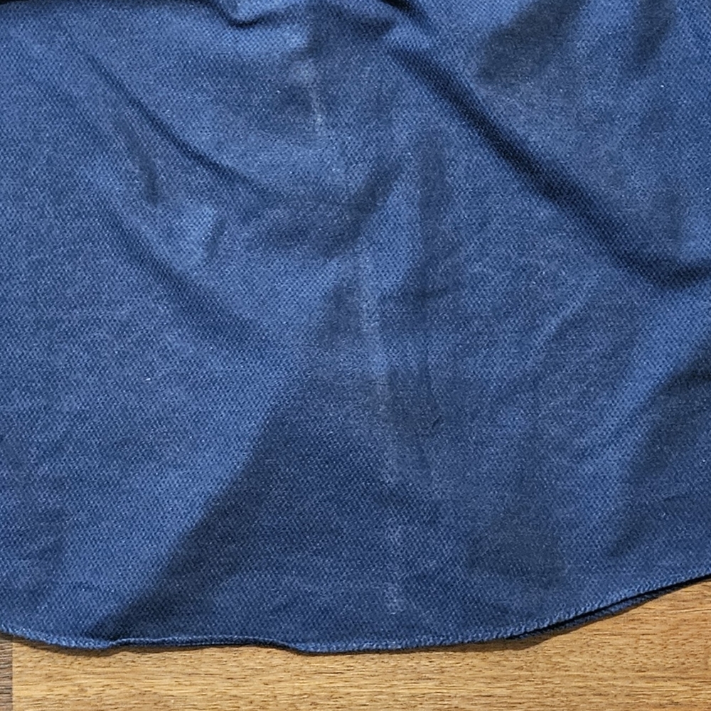 LINE A DÔME mens long sleeve button down dress shirt SIZE XL COLOR BLUE XL8 - Picture 7 of 13